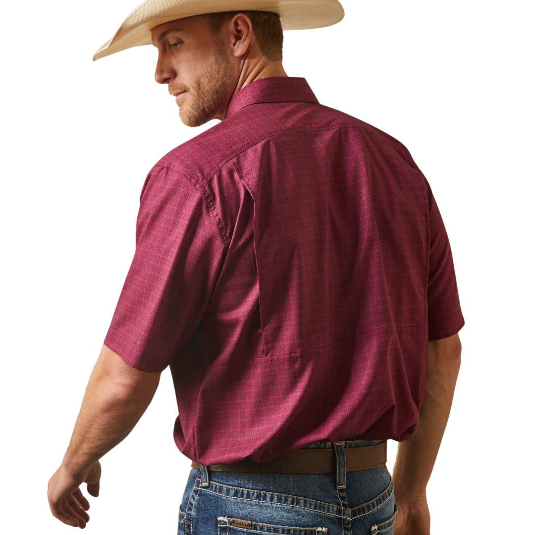 Ariat Men's VentTEK Classic Red Shirt
