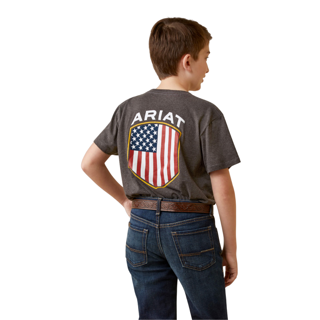 Ariat Boys Patriot Badge T-Shirt