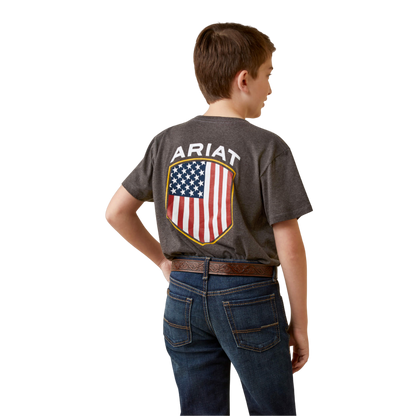 Ariat Boys Patriot Badge T-Shirt