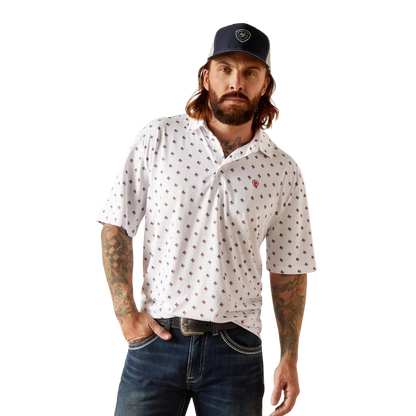 Ariat Men’s Texas White Shirt