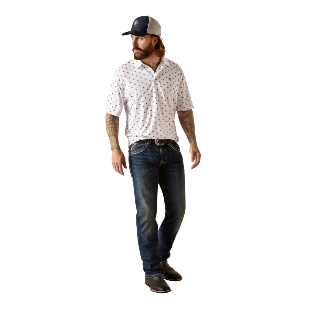 Ariat Men’s Texas White Shirt