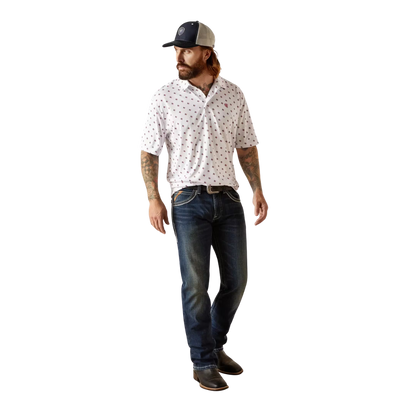 Ariat Men’s Texas White Shirt