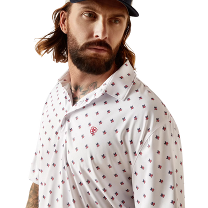 Ariat Men’s Texas White Shirt