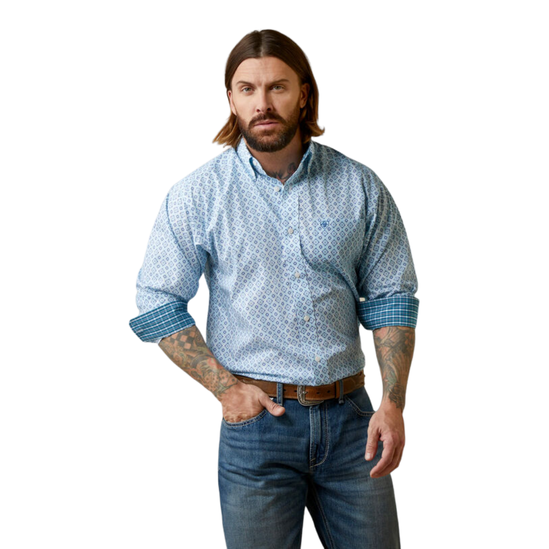 Ariat Men's Wrinkle Free Wayne Classic Fit Shirt