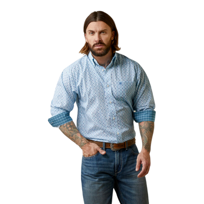 Ariat Men's Wrinkle Free Wayne Classic Fit Shirt