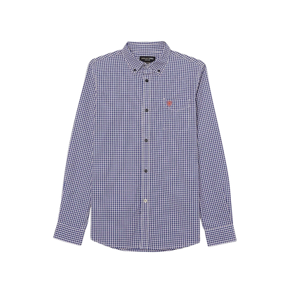 Ariat Youth Boy's Louis White Navy Shirt