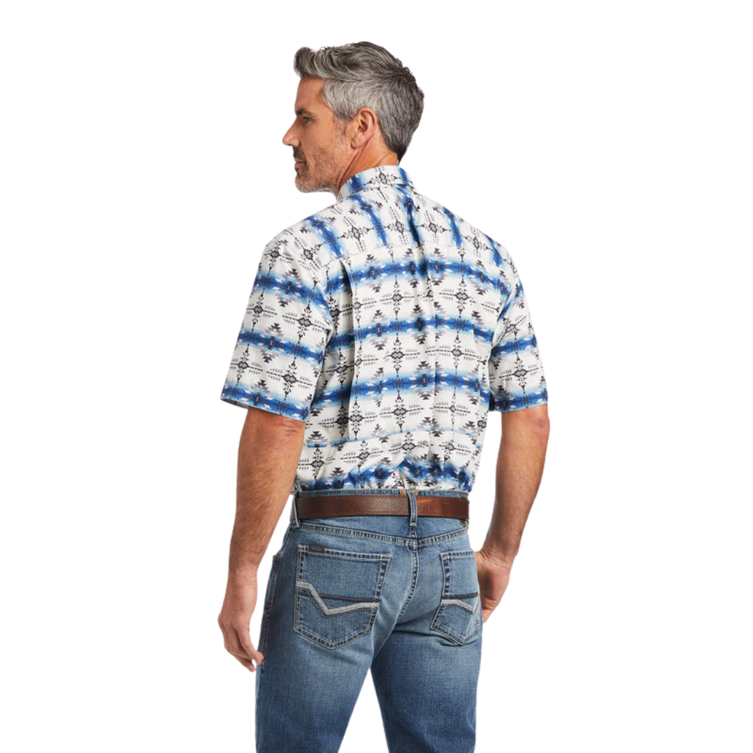 Ariat Men's Venttek Outbound Blue Shirt