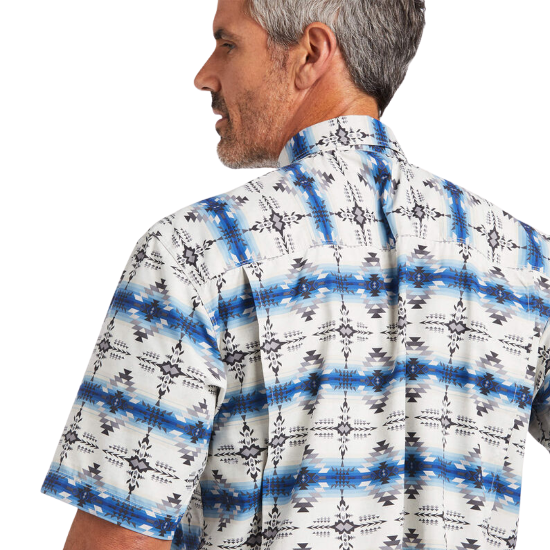 Ariat Men's Venttek Outbound Blue Shirt