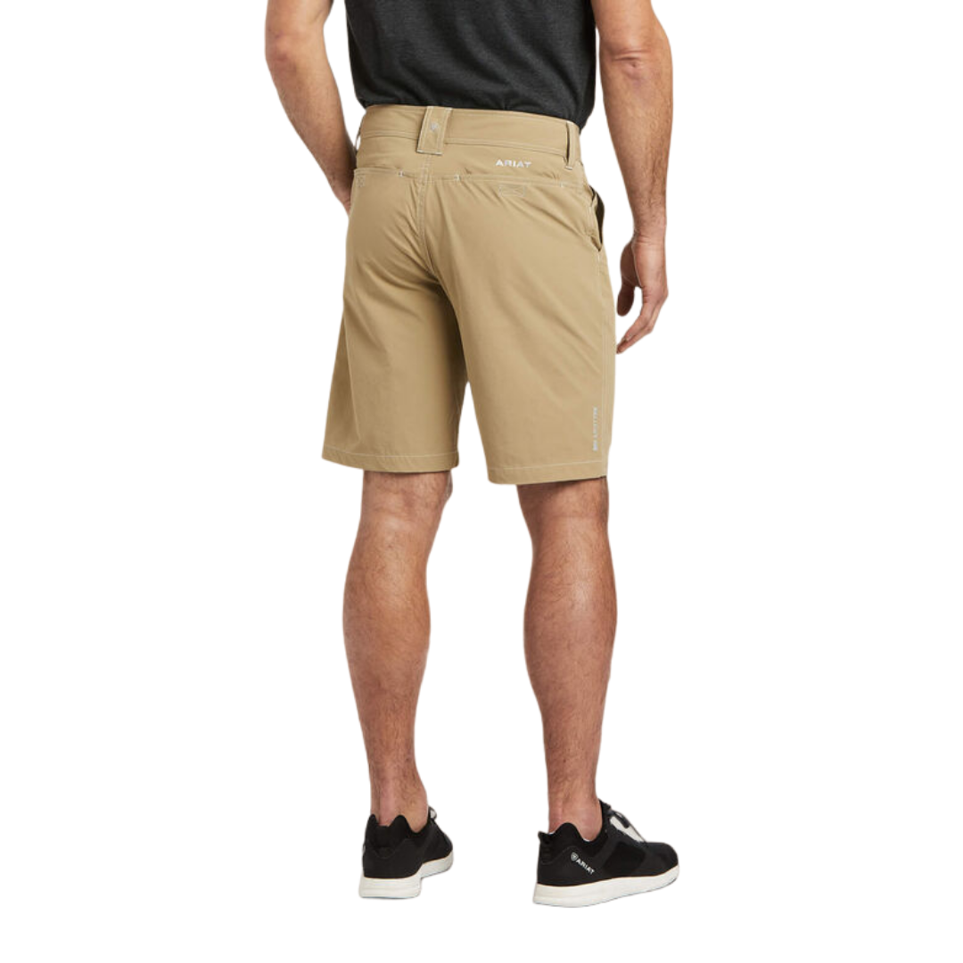 Ariat Men's Tek Charcoal Tan Shorts