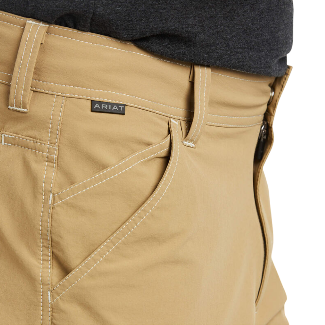 Ariat Men's Tek Charcoal Tan Shorts