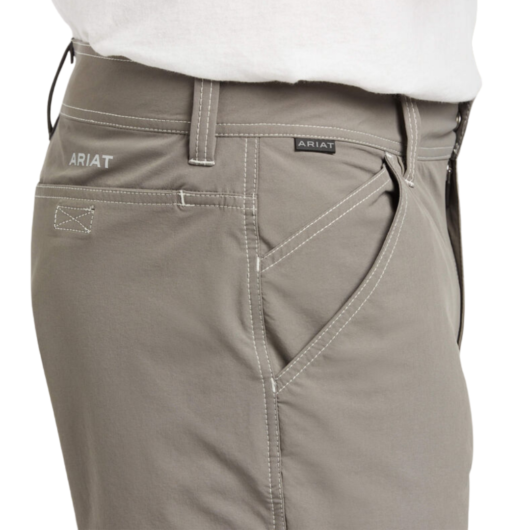 Ariat Men's Tek Charcoal Gray Short