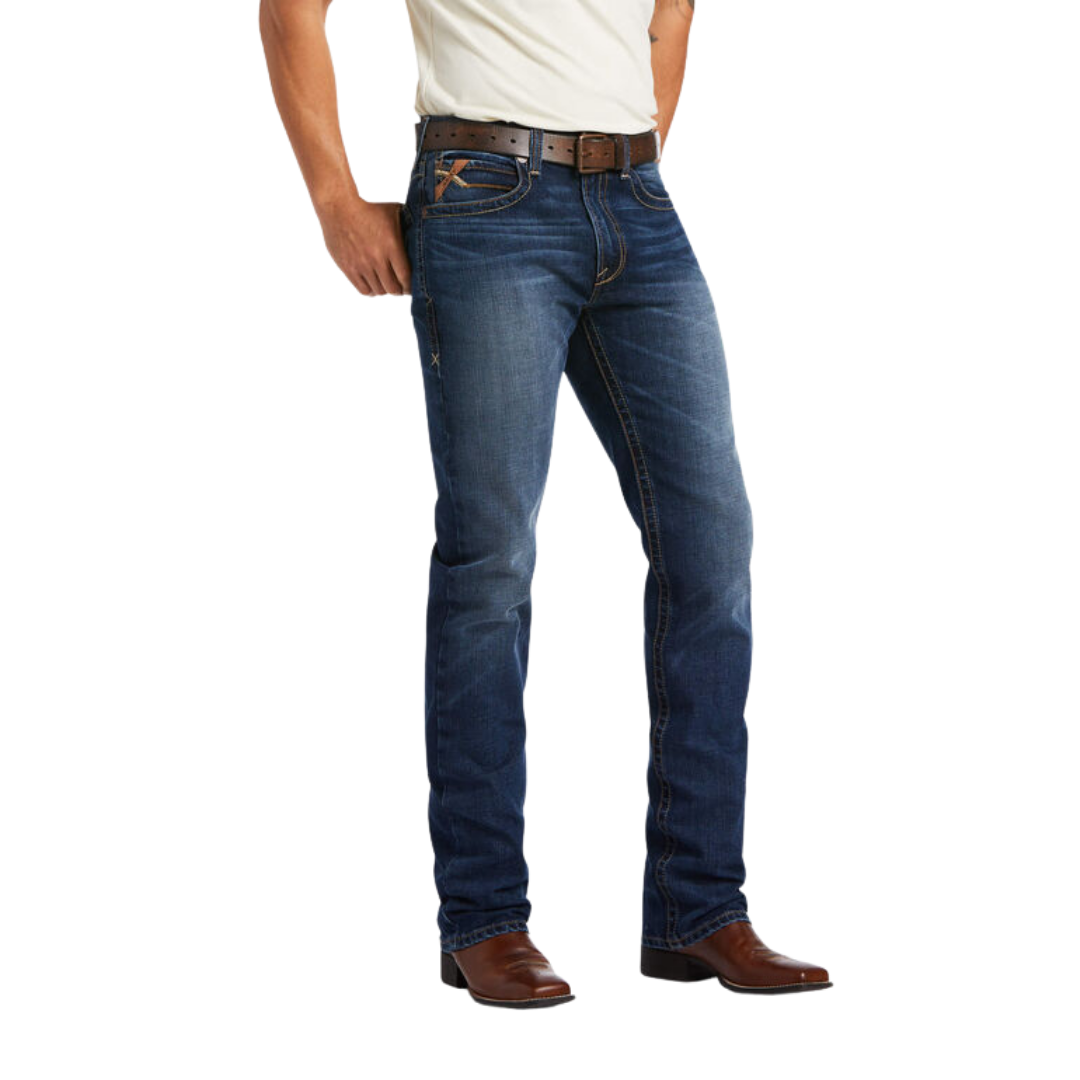 Ariat Men's M1 Vintage Stretch Blue Jeans
