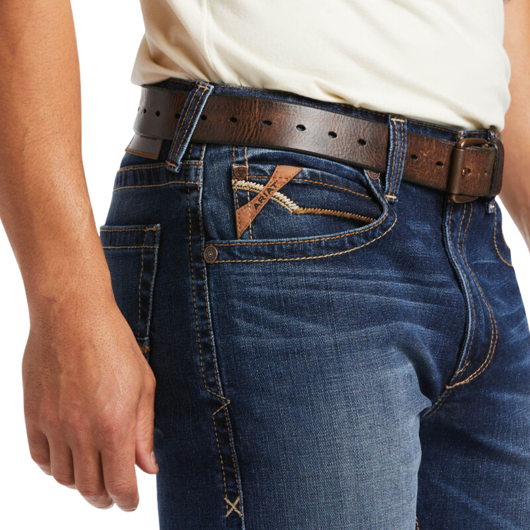 Ariat Men's M1 Vintage Stretch Blue Jeans