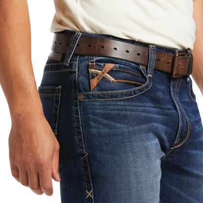 Ariat Men's M1 Vintage Stretch Blue Jeans