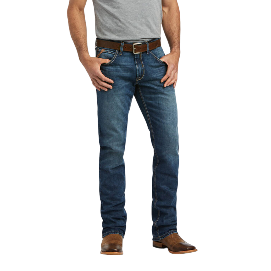 Ariat Men's M5 Straight Stretch Blue Jeans