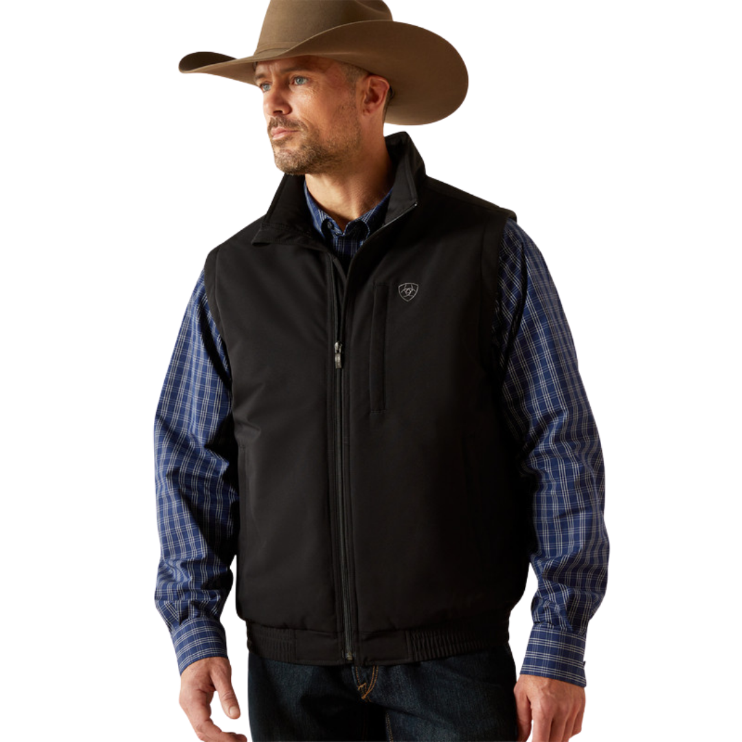 Ariat Men's Insulated Black Vest