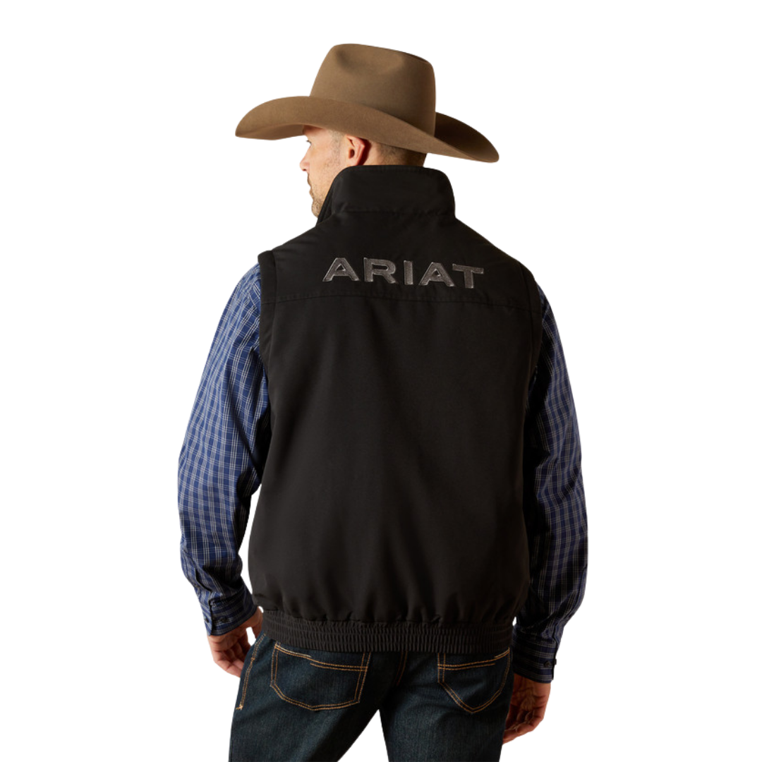 Ariat Men's Insulated Black Vest