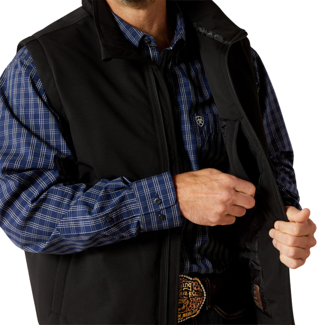Ariat Men's Insulated Black Vest