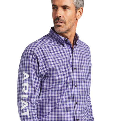 Ariat Men's Pro Series Team Purple Shirt