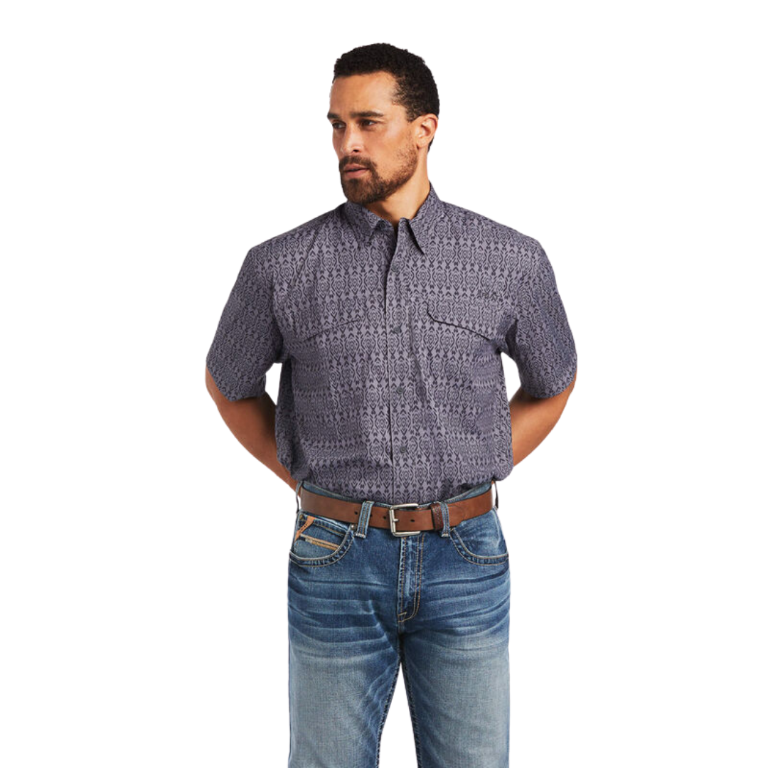 Ariat Men's Venttek Outbound Grey Shirt