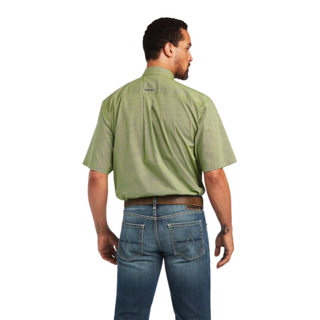 Ariat Men's Branson Stretch Green Shirt