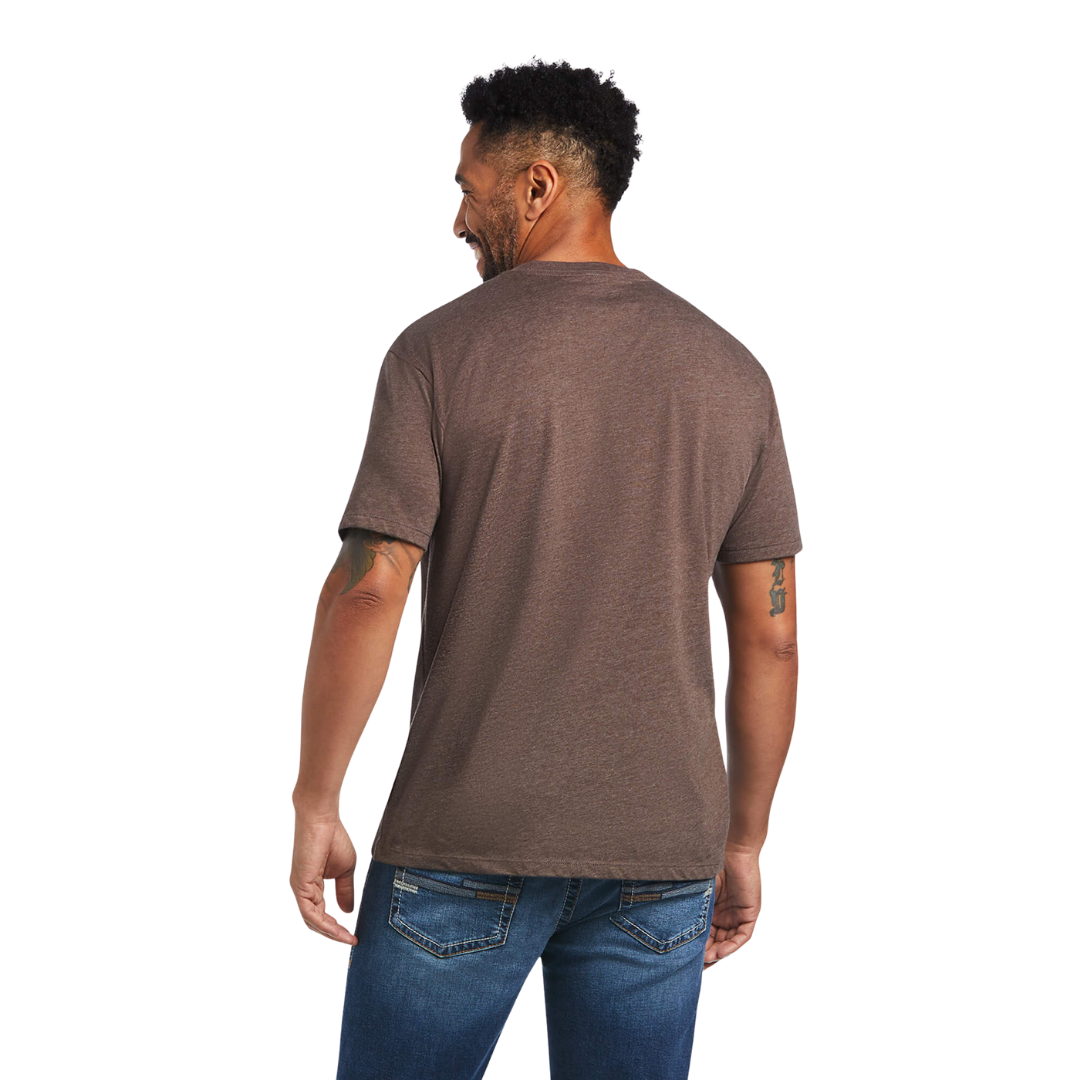 Ariat Men's Tractor Brown Shirt