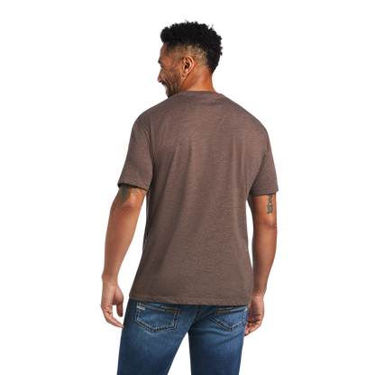 Ariat Men's Tractor Brown Shirt