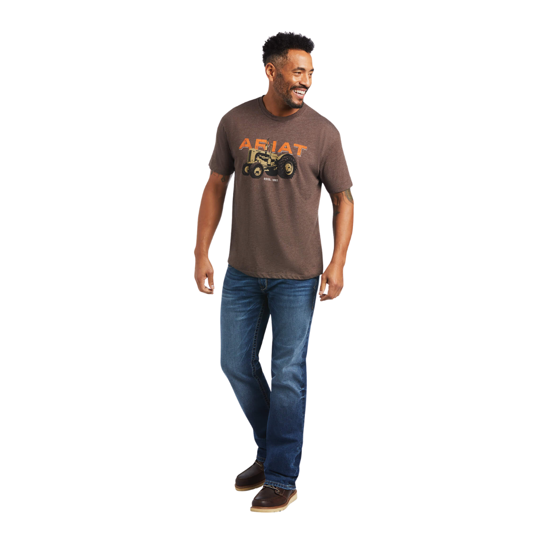 Ariat Men's Tractor Brown Shirt