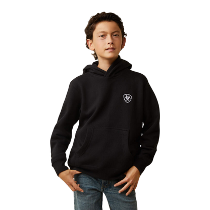 Ariat Youth Boy's Americana Black Hoodie
