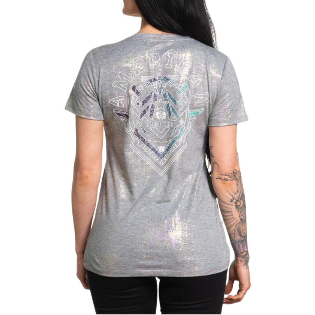 American Fighter Women's Kendleton Grey Shirt