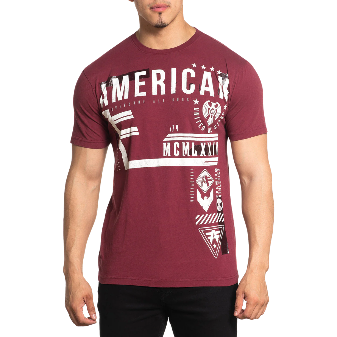American Fighte Men's Colwell Red Shirts