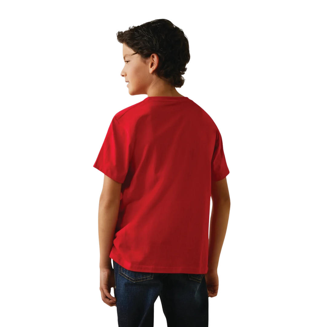 Ariat Youth Boy's Viva Mexico Independent SMU Red Shirt