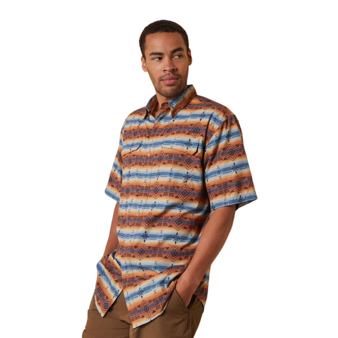 Ariat Men's Venttek Aztec Western Multicolor Shirt