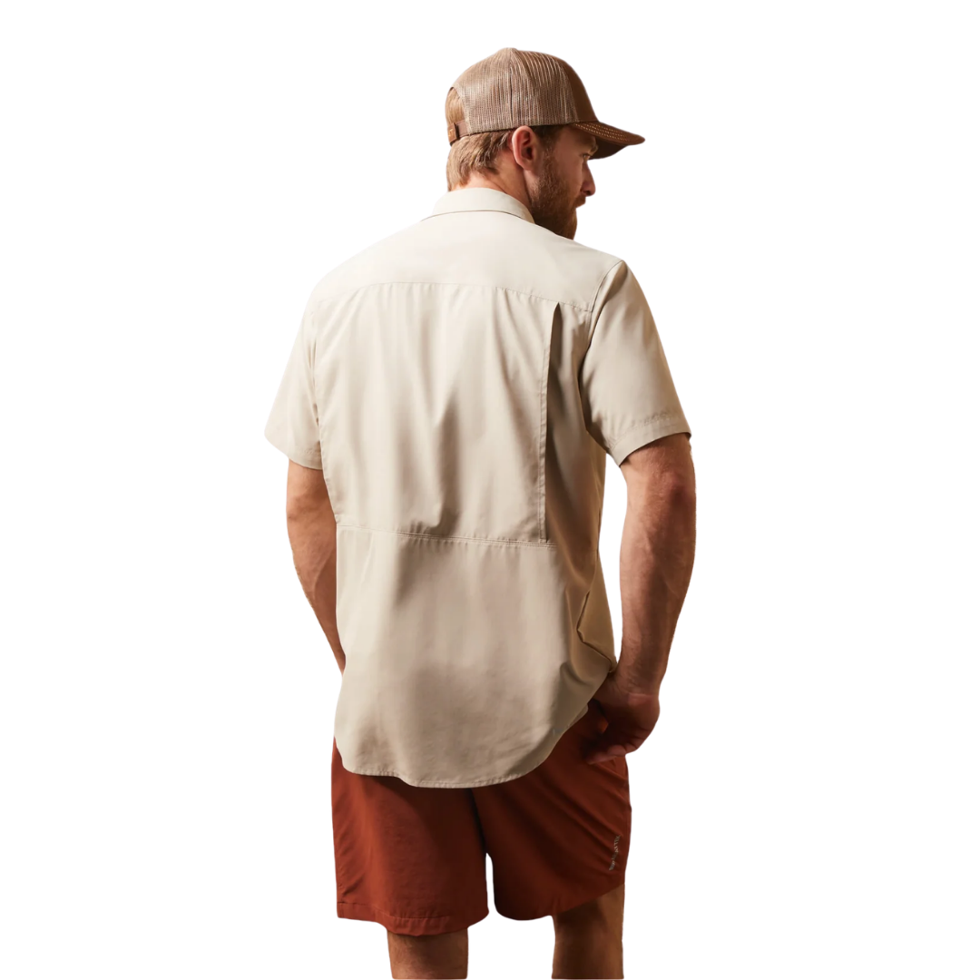 Ariat Men's VentTEK Outbound Oxford Tan Shirt