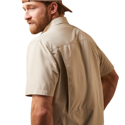 Ariat Men's VentTEK Outbound Oxford Tan Shirt