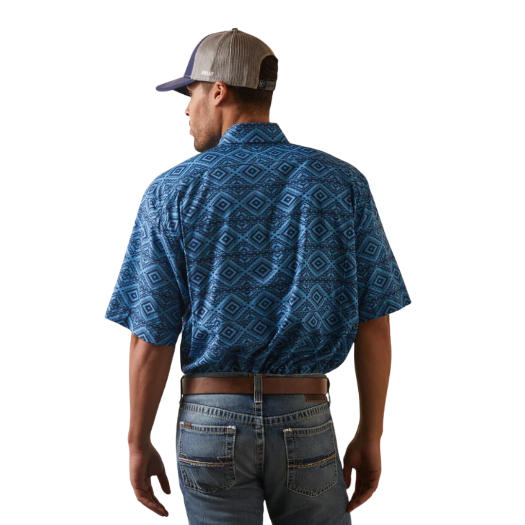 Ariat Men's VentTEK Classic Blue Shirt