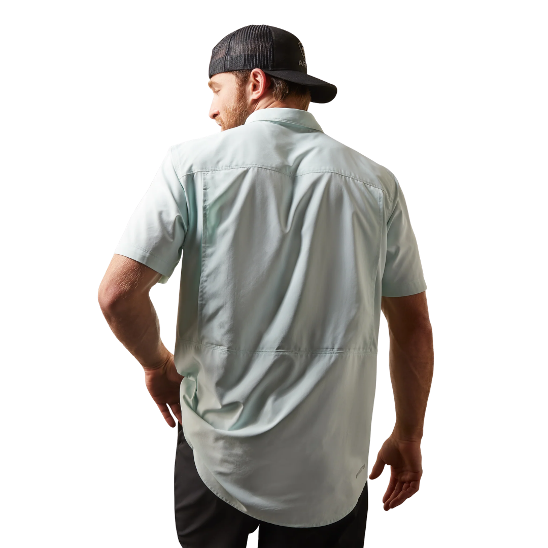 Ariat Men's VentTEK Outbound Fair Aqua Button Down Shirt