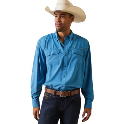 Ariat Men's Ventek Outbound Classic Blue Shirt
