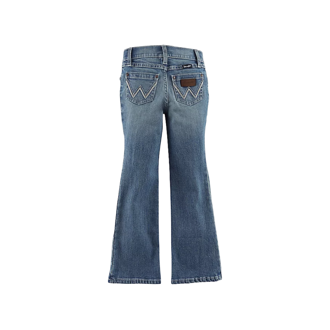Wrangler Youth Girl's Nicole Bootcut Blue Jeans