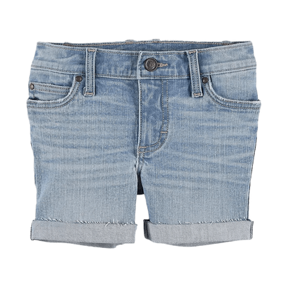 Wrangler Youth Girl's Easy Devon Cuffed Blue Shorts