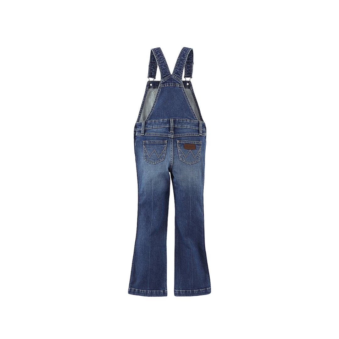 Wrangler Youth Girl's Bootcut Tegan Denim Blue Overall