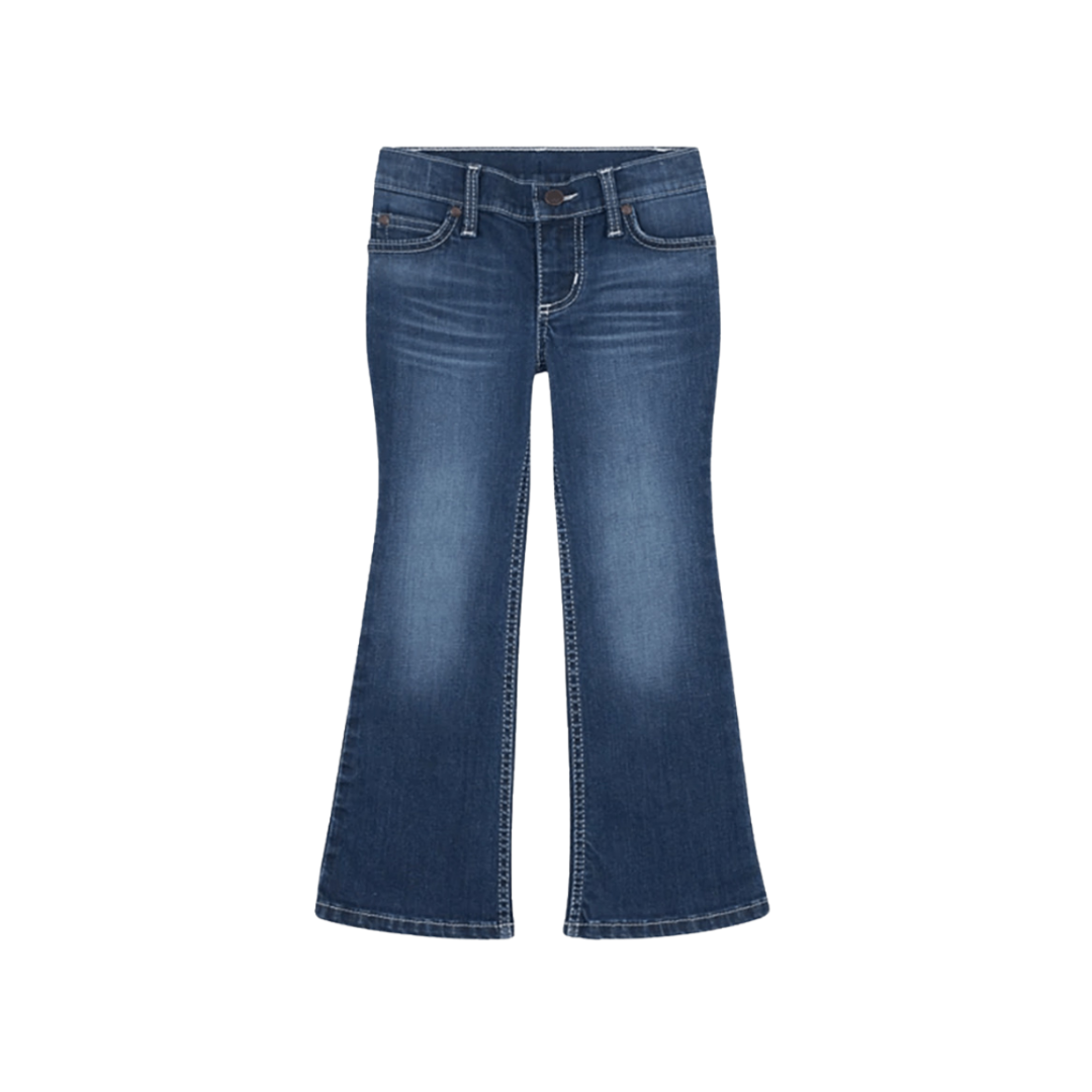 Wrangler Youth Girl's Boot Cut Blue Jeans