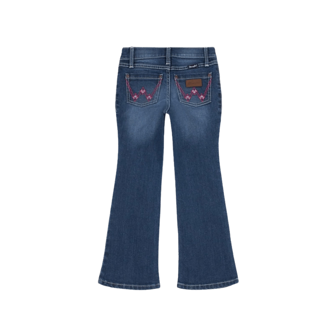 Wrangler Youth Girl's Boot Cut Blue Jeans