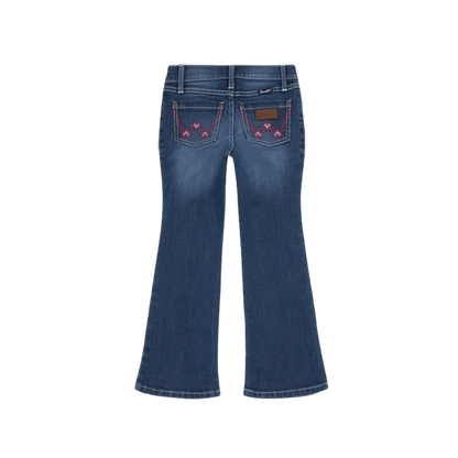 Wrangler Youth Girl's Boot Cut Blue Jeans