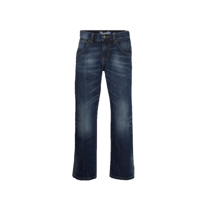 Wrangler Youth Boy's Bozeman Retro Slim Straight Blue Jeans