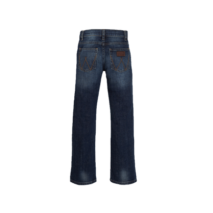 Wrangler Youth Boy's Bozeman Retro Slim Straight Blue Jeans
