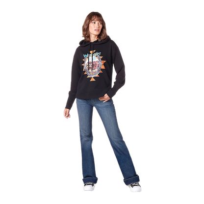 Wrangler Women's Black Beauty Retro Curved Hem Hoodie