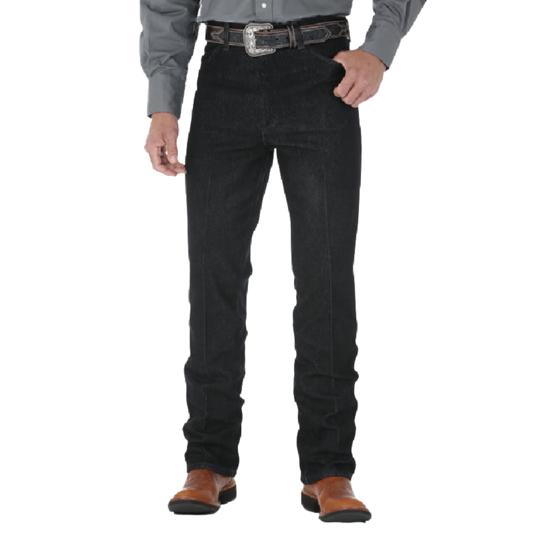 Wrangler Men's Stretch Cowboy Cut Black Jeans