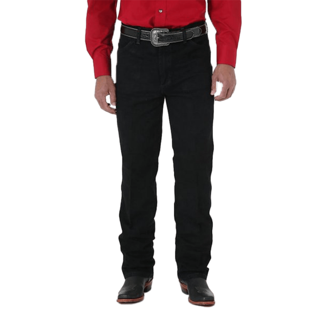 Wrangler Men's Slim Fit Cowboy Cut Shadow Black Jeans