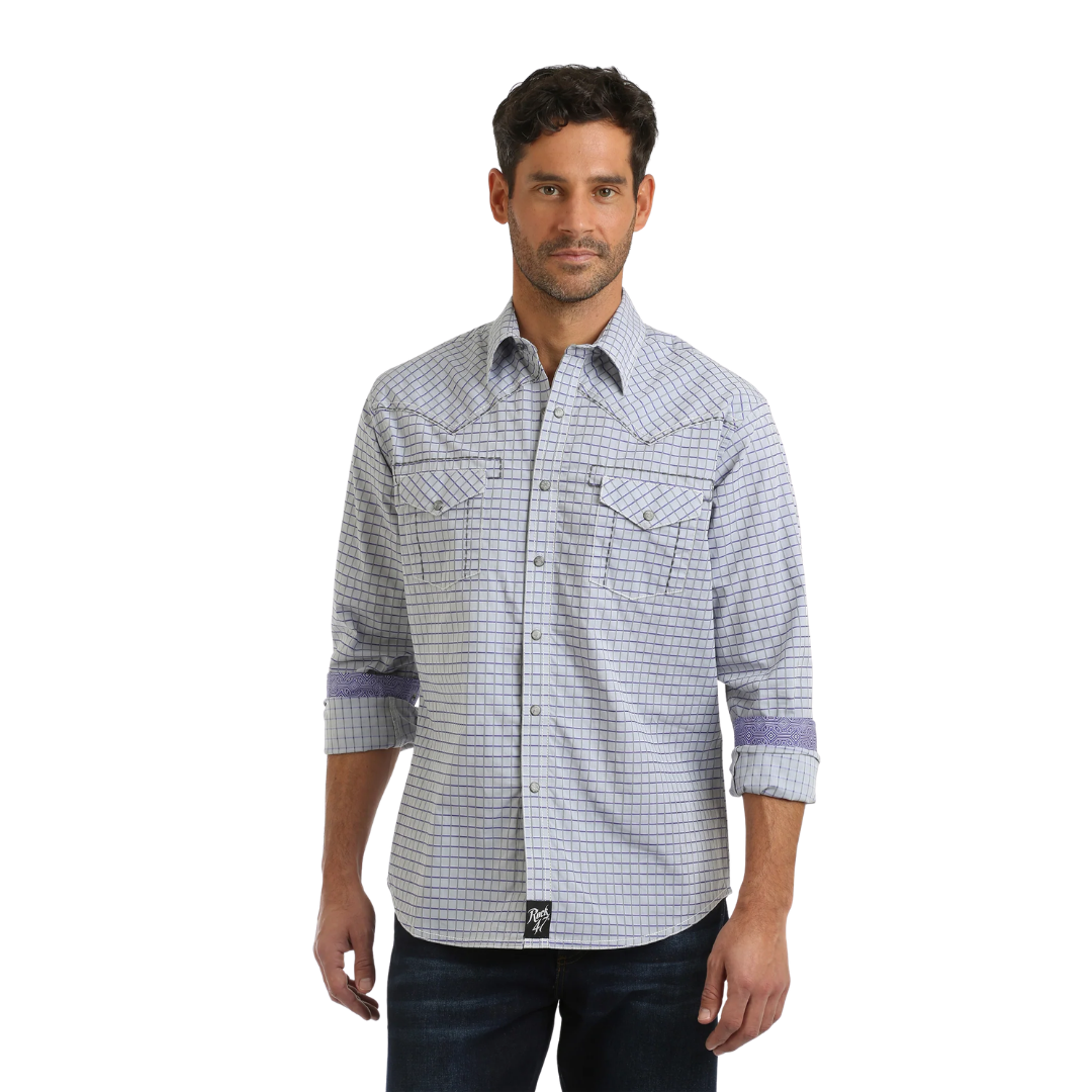Wrangler Men's Rock 47 Printed Shirt